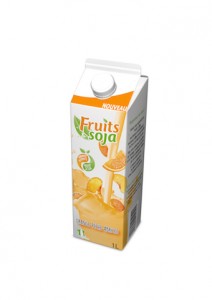 FRUITS & SOJA - Orange Pêche Abricot - 3D