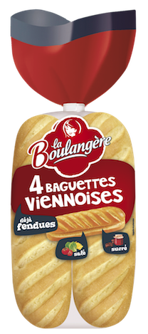Baguette Viennoise La Boulangère Nature 340g