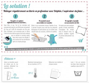 Delphin nettoyer sa literie 2